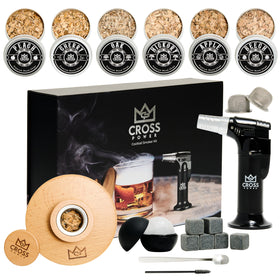 Cross Power whiskey smoker kit assembled for premium cocktails and gifting