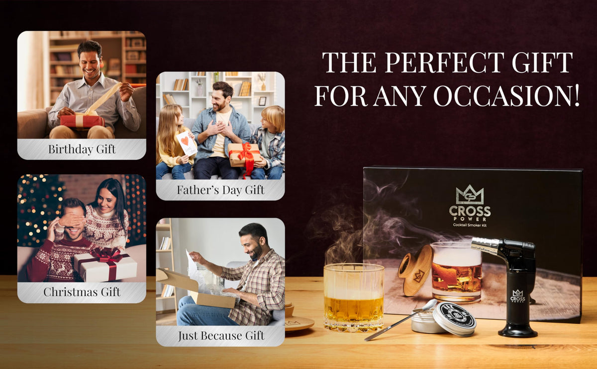 Cross Power hickory chips provide robust smoke for meat and drinks