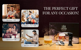 Cross Power hickory chips provide robust smoke for meat and drinks
