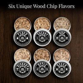 Cross Power pear chips offer delicate smoke for desserts