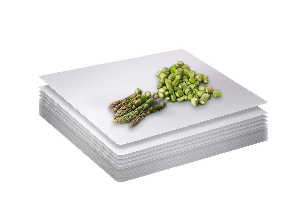 Crown Display disposable cutting board 10x13 inches for clean, mess-free meal prep