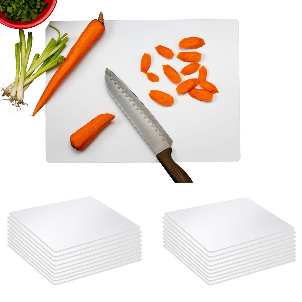 Crown Display disposable cutting sheet for meat prep, easy disposal after cooking