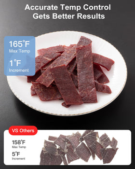 CROWNFUL dehydrator operating quietly for home snack prep