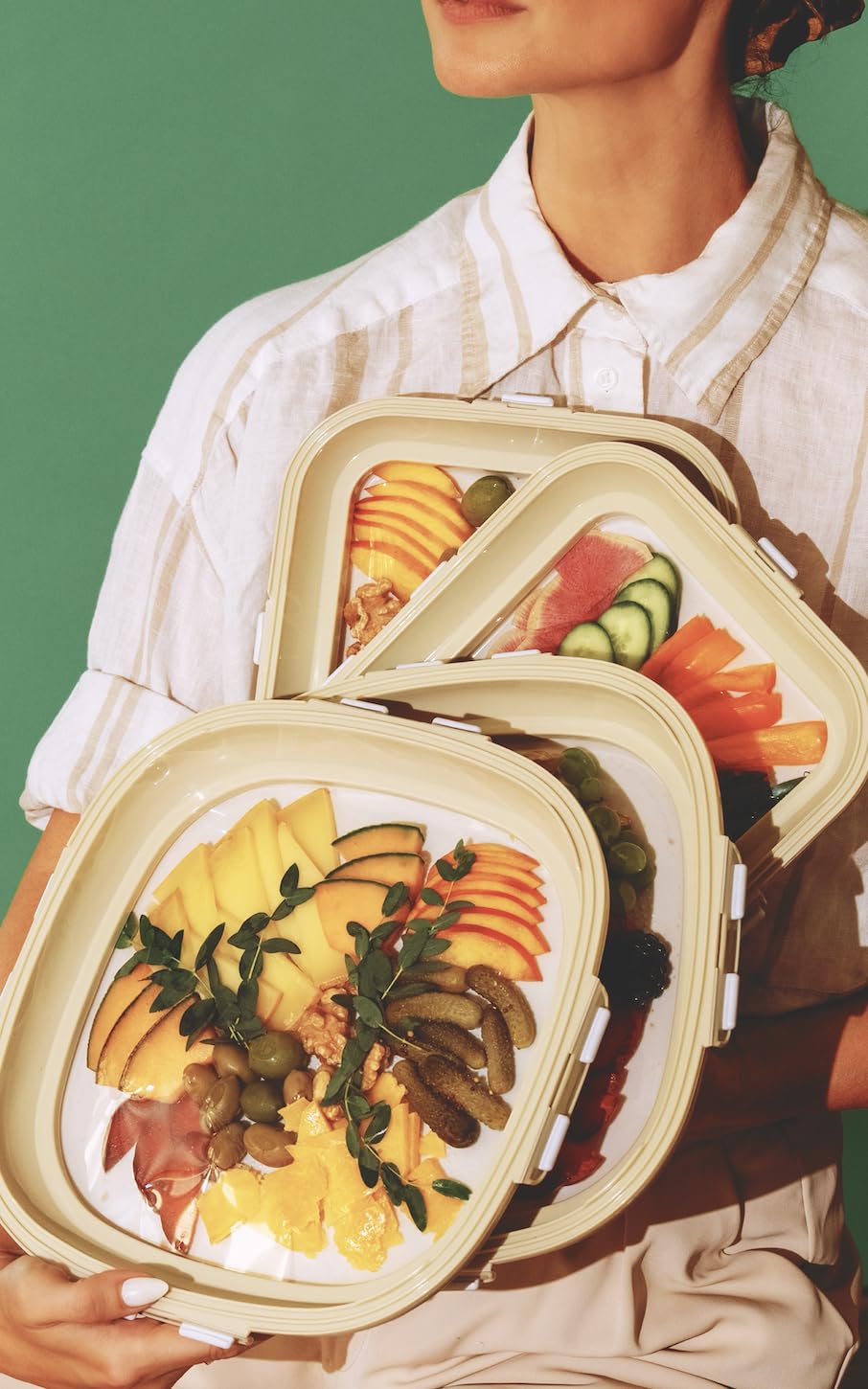 Crudités durable kitchen storage that stands up to daily use.