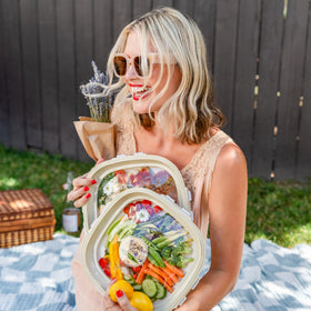 Crudités ideal for picnics, road trips, and travel snacks.
