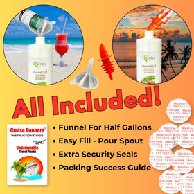 Durable materials used in Cruise Runners travel bottles