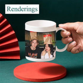 CRUMANCY customization-ready mug supports photo mugs and personalized gifts.