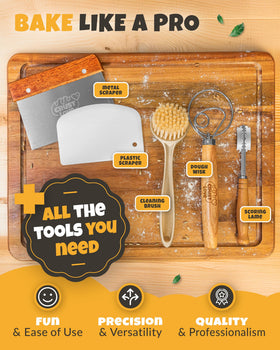 CRUSTLOVE recipe booklet in EN+ES inspires bread ideas.