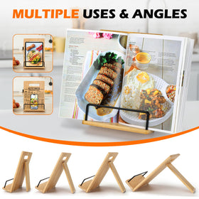 CryCarrot bamboo decor piece adds warm natural style to your kitchen