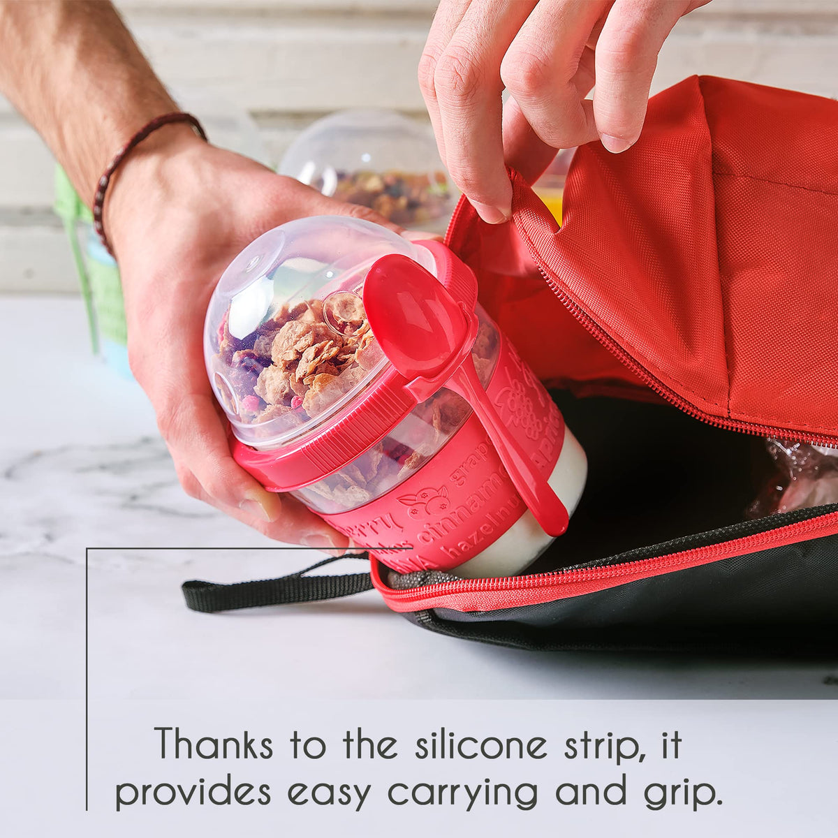 Crystalia dishwasher-safe and freezer-safe cups for multiple uses.