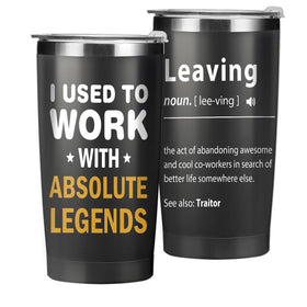 CSHVJ 20 oz insulated tumbler ready for daily commuting and office coffee.