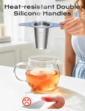 CTIANWXY tea infuser dishwasher-safe for easy cleaning.