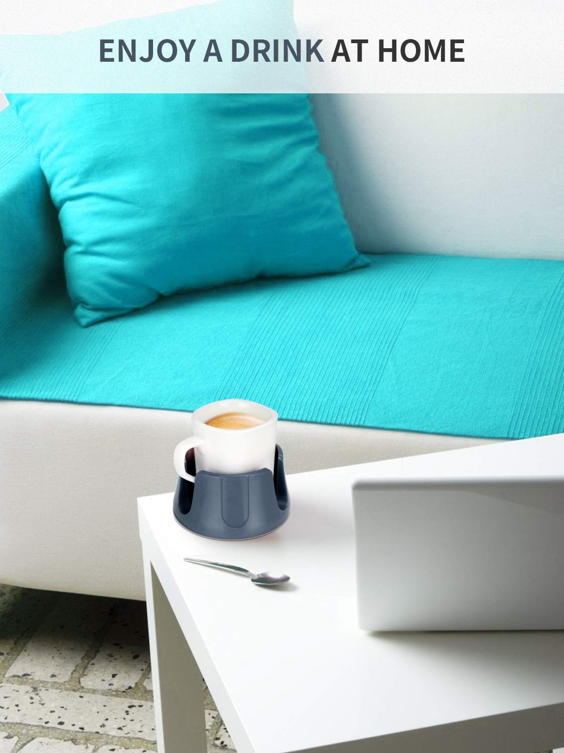 Designed for desktop and bedside use for spill protection