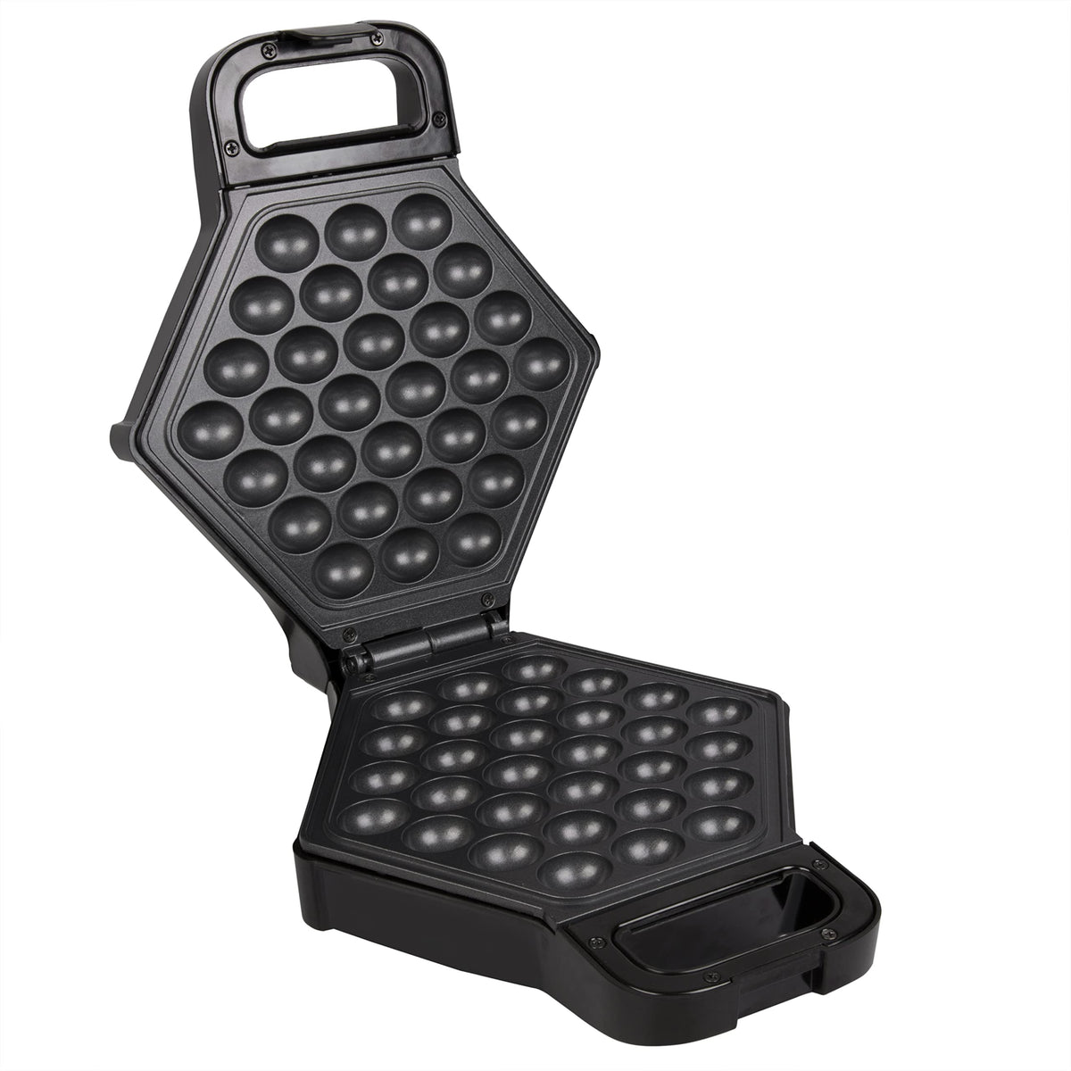 CucinaPro Bubble Waffle Maker compact design ideal for small kitchens.