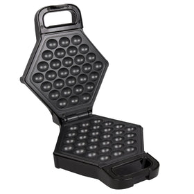 CucinaPro Bubble Waffle Maker compact design ideal for small kitchens.