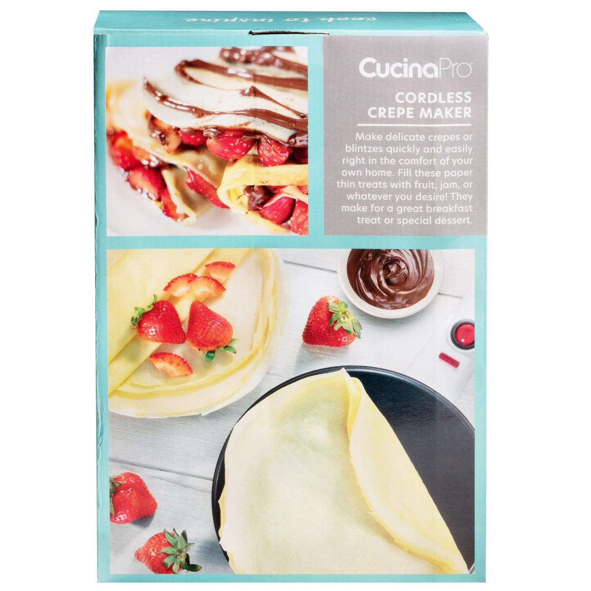 CucinaPro gift packaging highlights a thoughtful breakfast gift for holidays