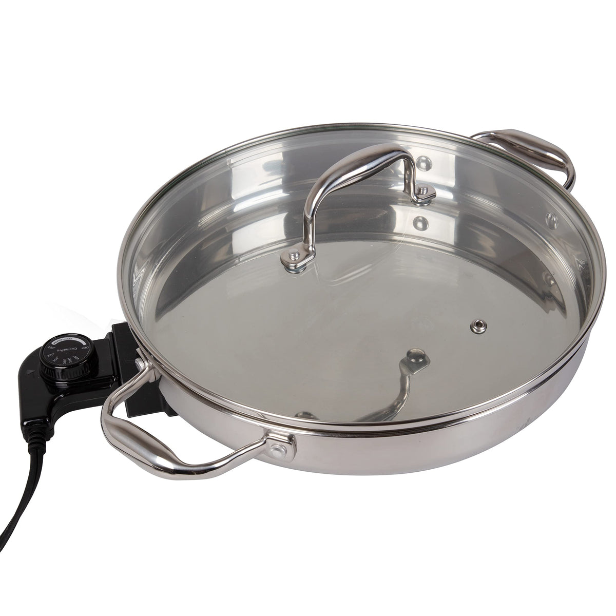 CucinaPro easy-clean surface for quick maintenance after cooking