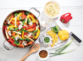 CucinaPro included recipe guide to inspire quick meals