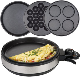 CucinaPro Multi Baker Deluxe grill plate for fast, juicy sandwiches