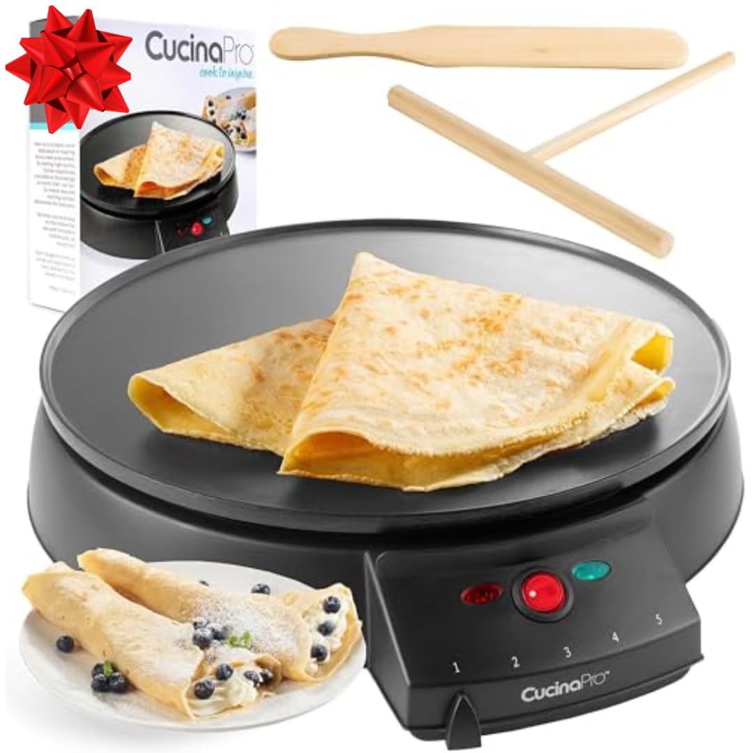 Compact CucinaPro portable electric hot plate suitable for small kitchens