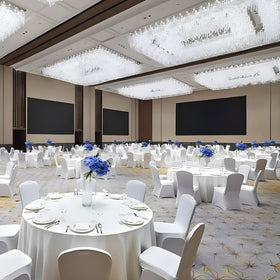Cuckan stain-resistant fabric close-up helps maintain a clean table setting