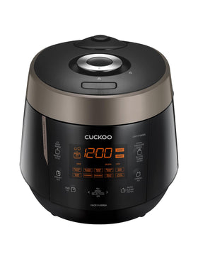 CUCKOO high pressure rice cooker with 10-cup uncooked capacity for family meals