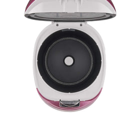 CUCKOO Micom CR-0631F delay timer helps plan meals ahead.