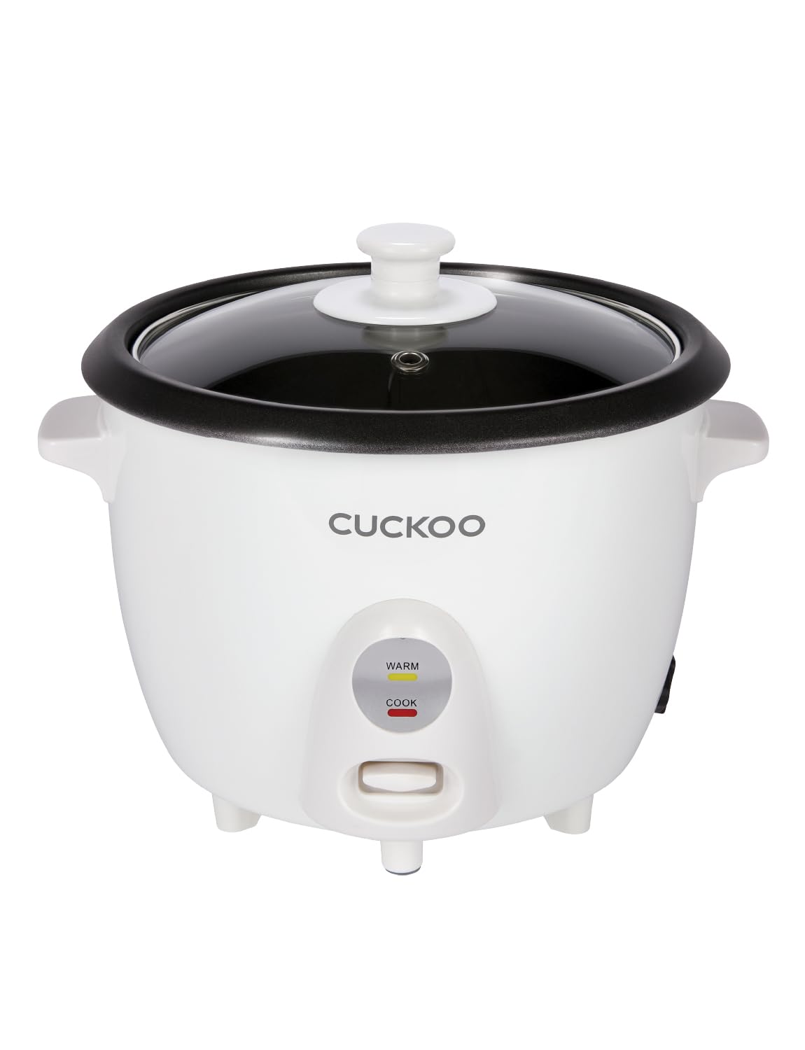 CUCKOO One Touch Rice Cooker front view highlighting easy single-button operation.