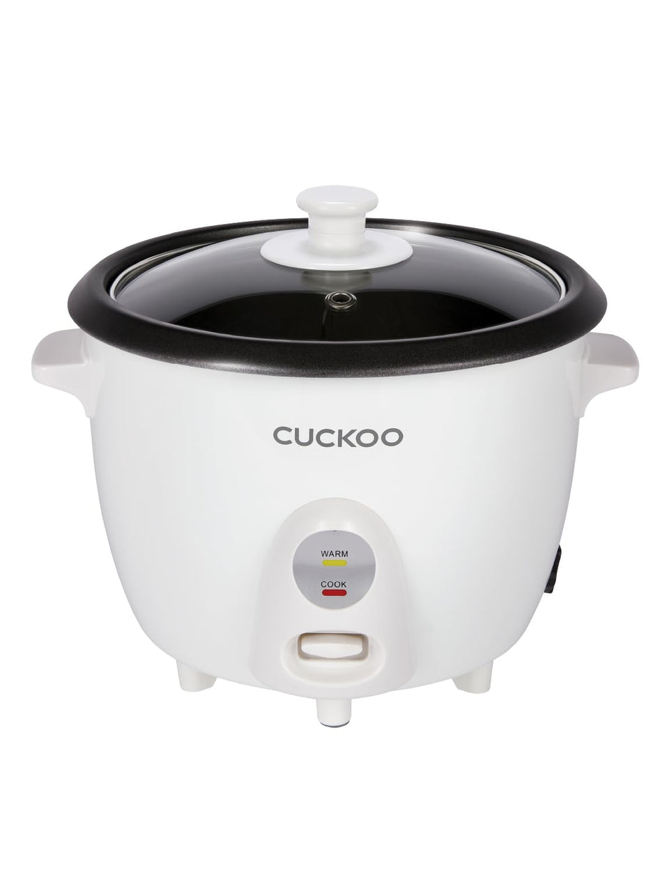 CUCKOO One Touch Rice Cooker front view highlighting easy single-button operation.