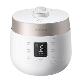 CUCKOO Twin Pressure Rice Cooker with nonstick inner pot for easy cleaning