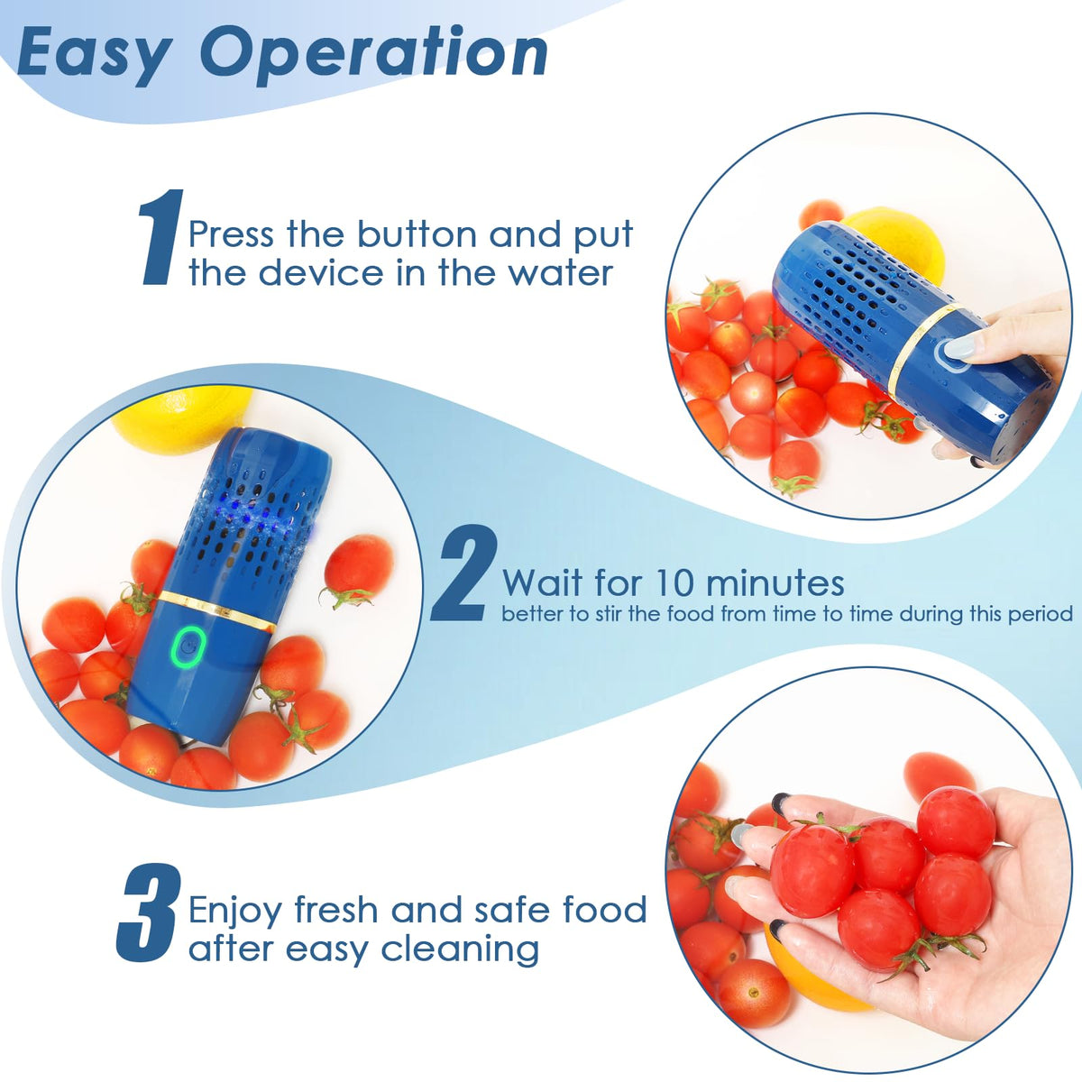 Cudinham detachable design eases cleaning and storage
