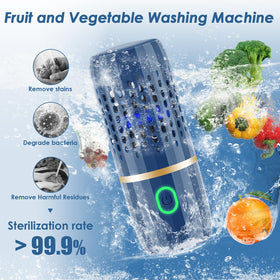 Cudinham purifier blue capsule shape for space-saving cleaning