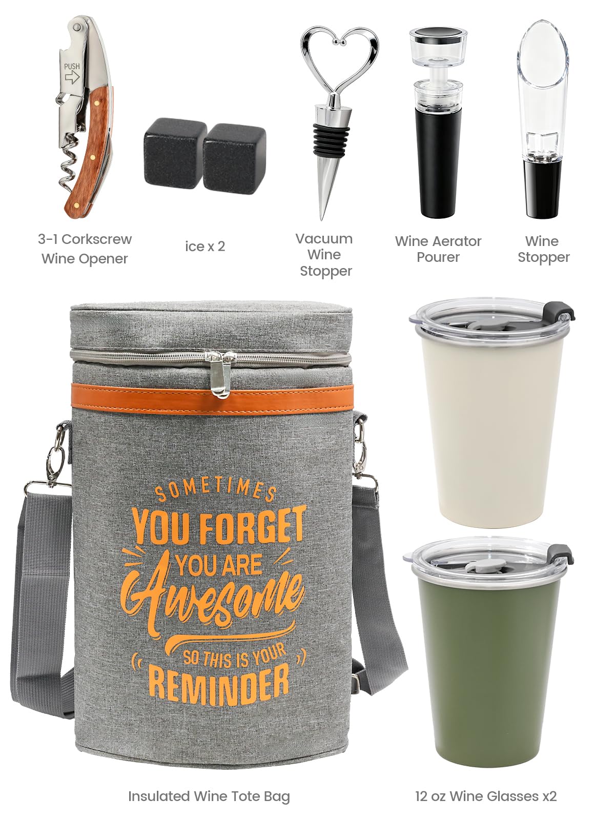 CUIJIALAHA insulated wine bottle bag preserves flavor during travel