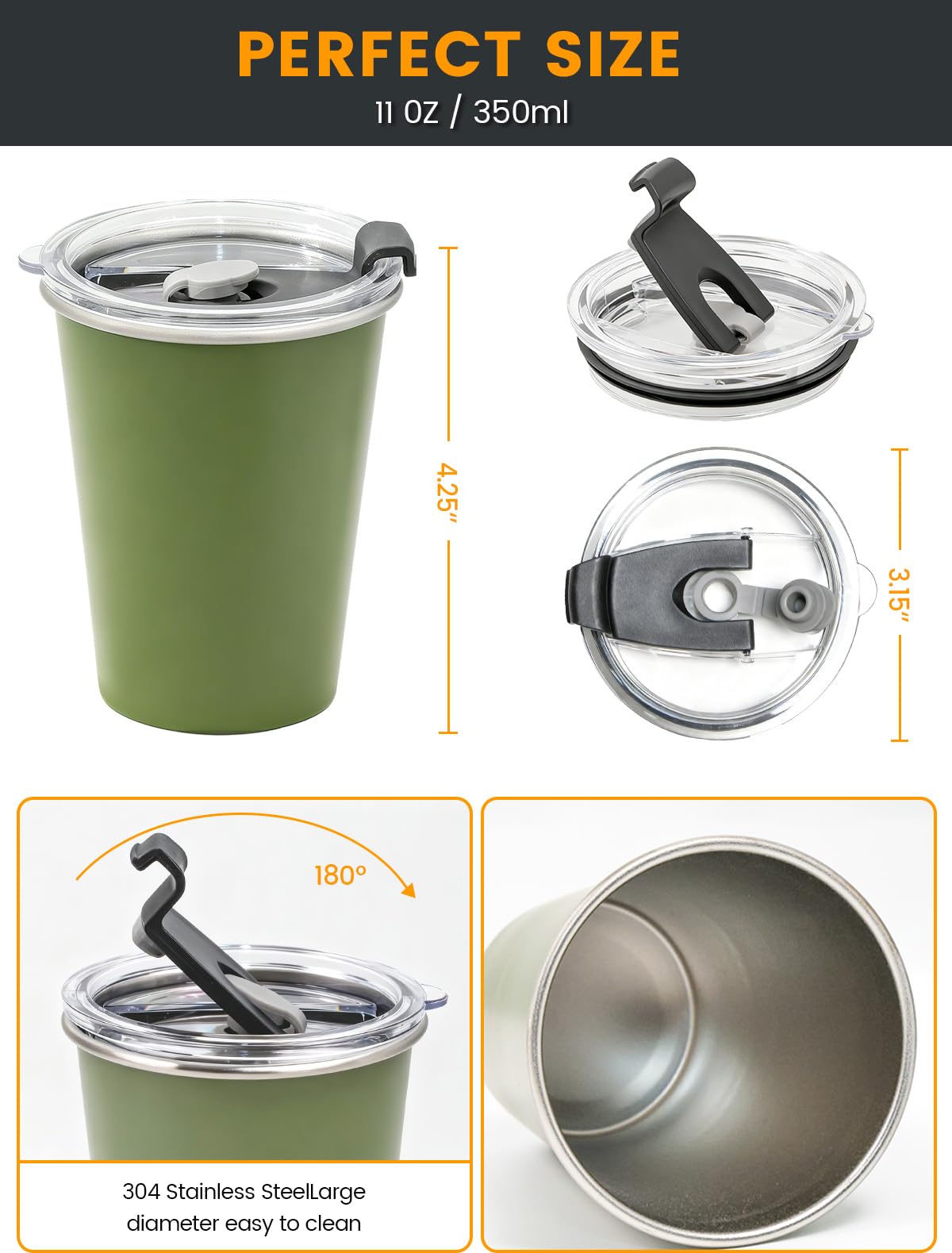 CUIJIALAHA stainless steel ice cubes chill drinks longer