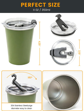 CUIJIALAHA stainless steel ice cubes chill drinks longer