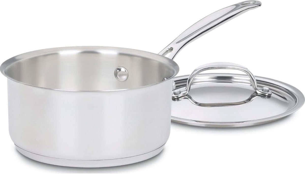 Cuisinart 1.5-quart sauce pan with cover ideal for small-batch sauces