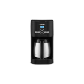 Cuisinart 10-Cup Thermal Classic Coffeemaker, main view, sleek black finish for stylish counters.