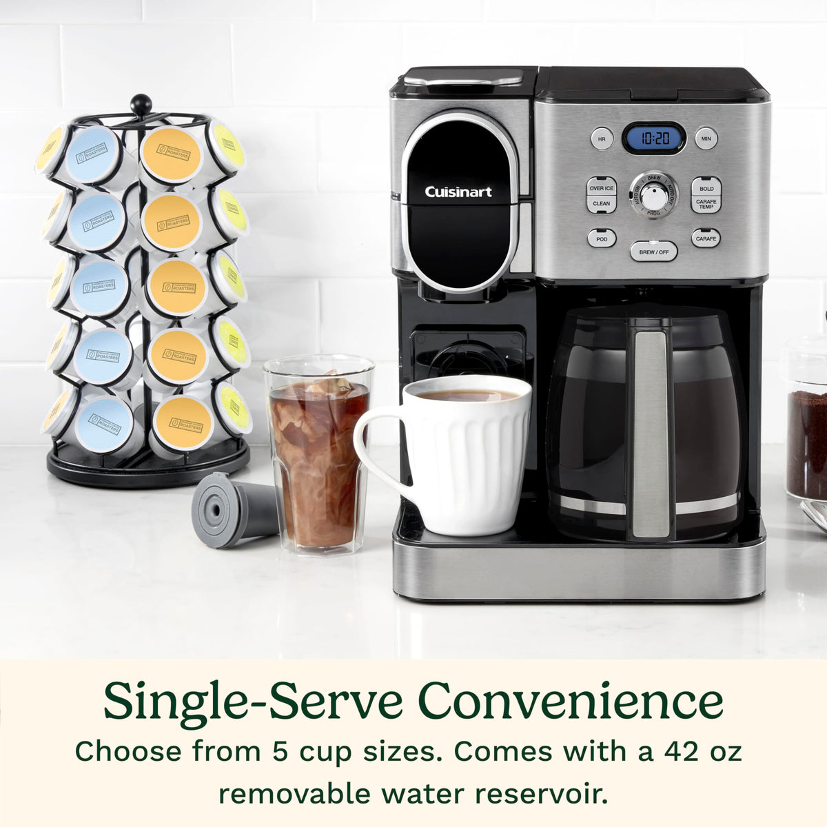 Cuisinart Extreme Brew speeds up morning coffee preparation