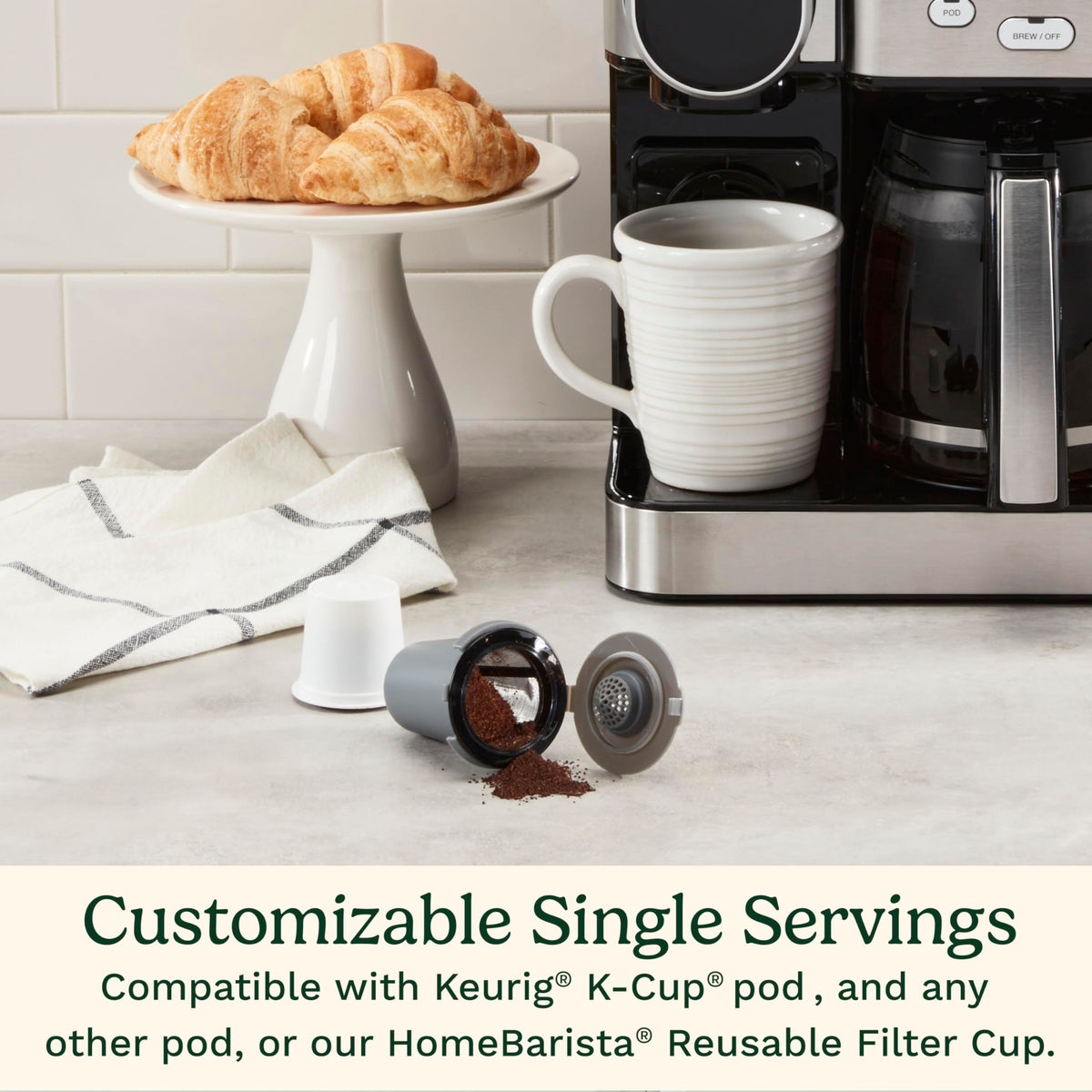 Cuisinart ice-brew compatibility enables refreshing iced coffee