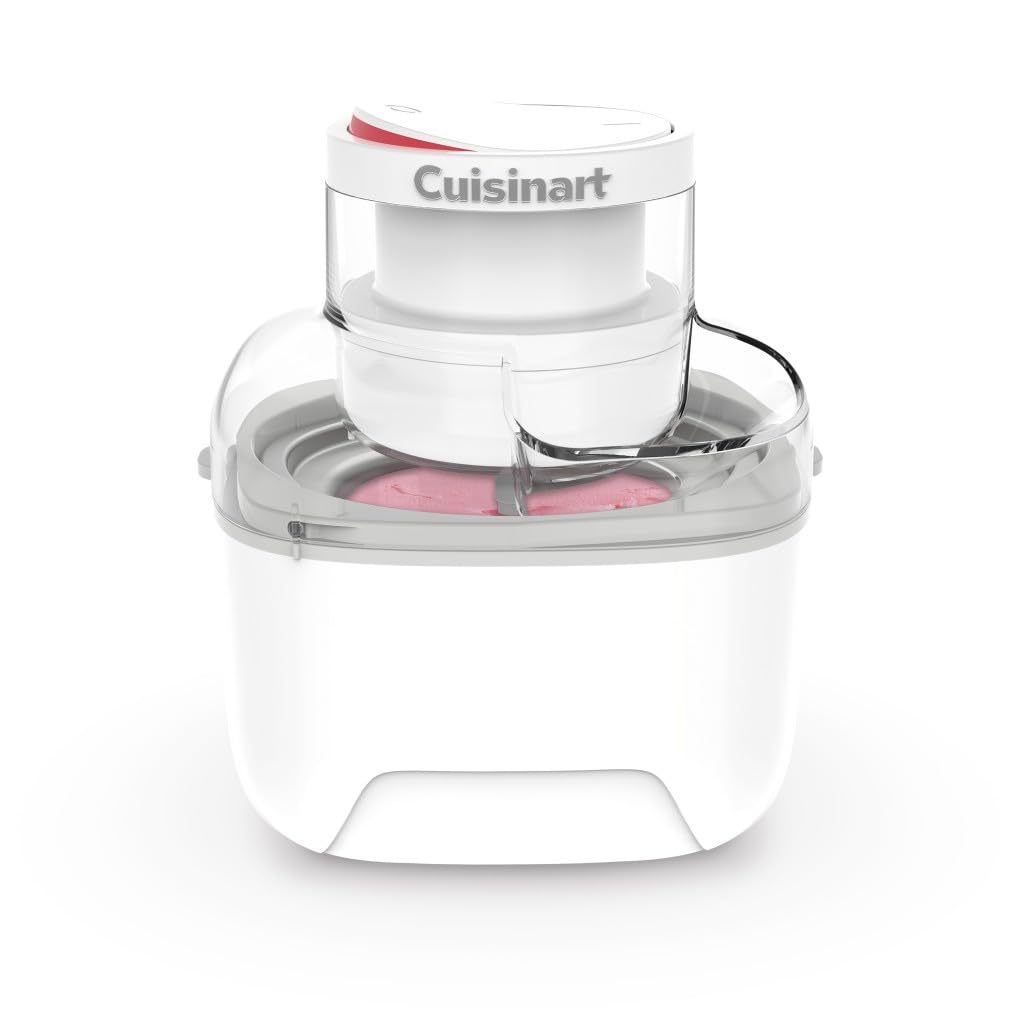 Cuisinart 1 pint Wonder Ice Cream Maker compact design for small kitchens.
