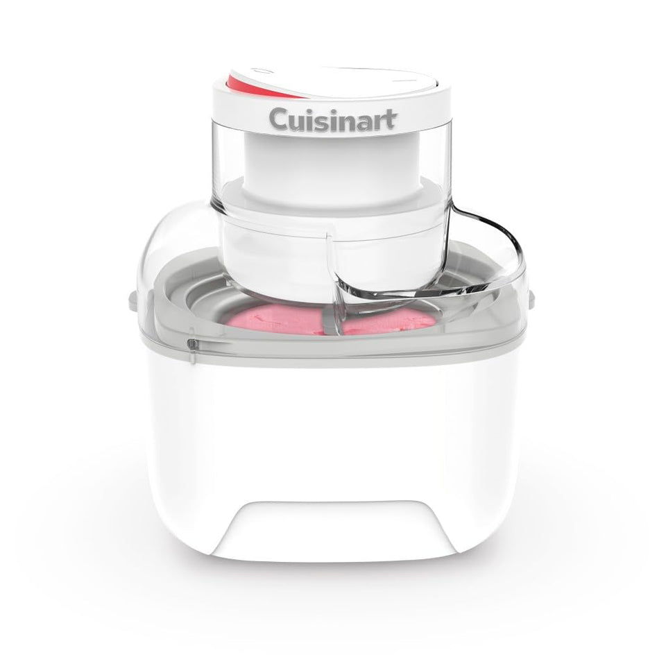 Cuisinart 1 pint Wonder Ice Cream Maker compact design for small kitchens.