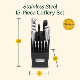 Cuisinart 3.5-inch birds-beak paring knife for delicate peeling