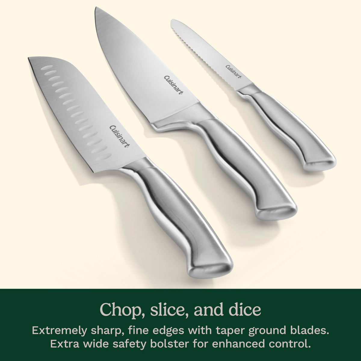 Cuisinart 8-inch slicing knife designed for clean, even cuts