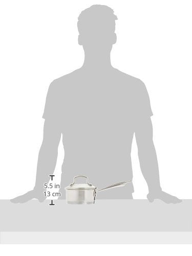 Cuisinart 8919-14 saucepan with cover and glass lid for moisture retention during simmering