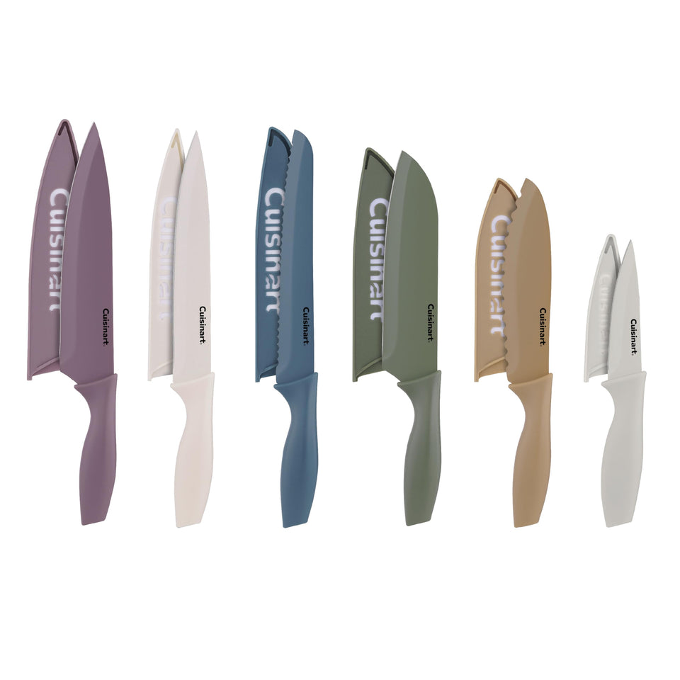 Cuisinart Advantage 12-Piece Knife Set with 8-inch chef knife for precise slicing