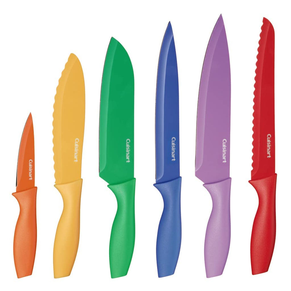 Cuisinart Advantage knife set image with 8-inch chef knife for precise slicing, high performance.