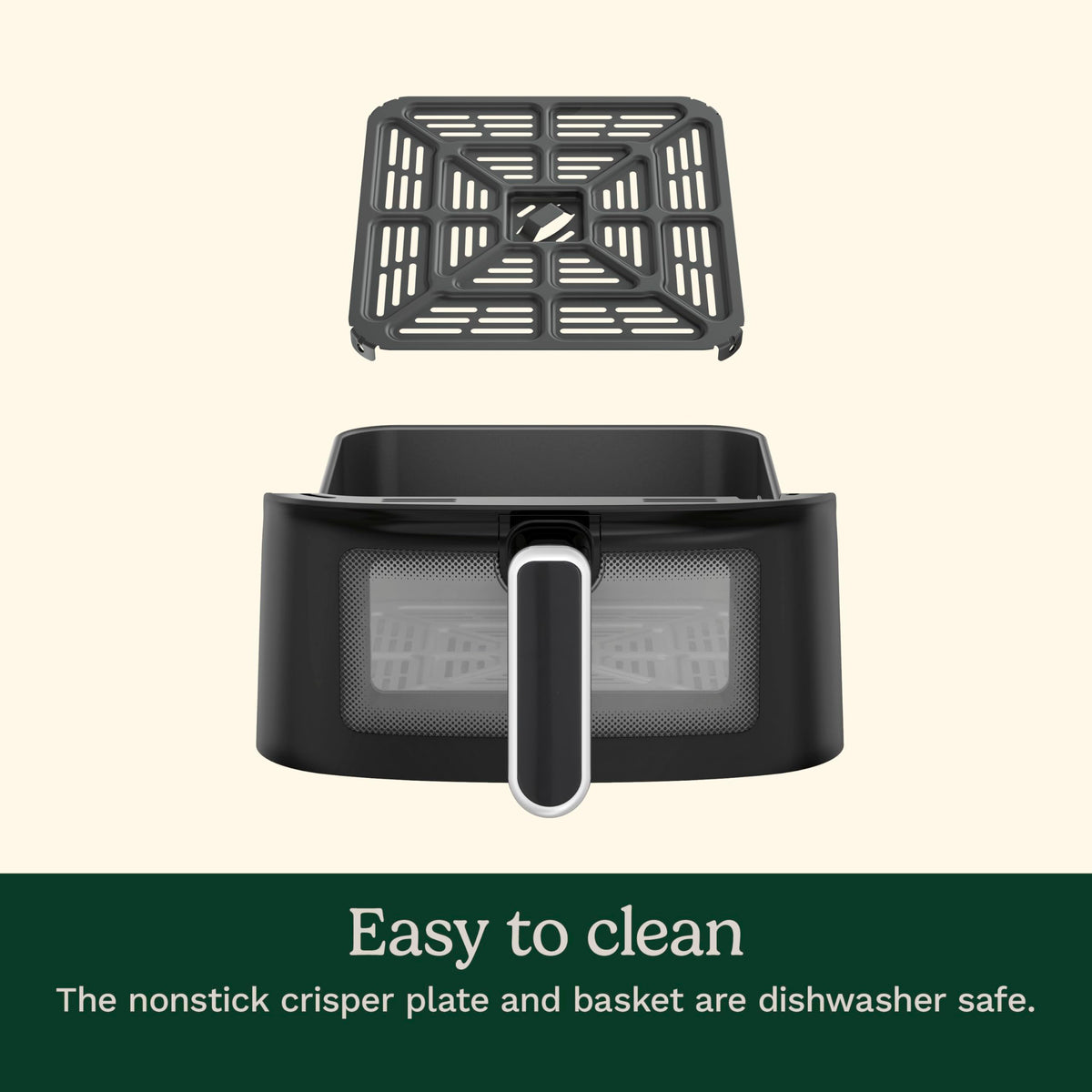 Cuisinart air fryer control panel with 1800 watts