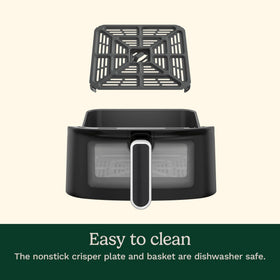 Cuisinart air fryer control panel with 1800 watts