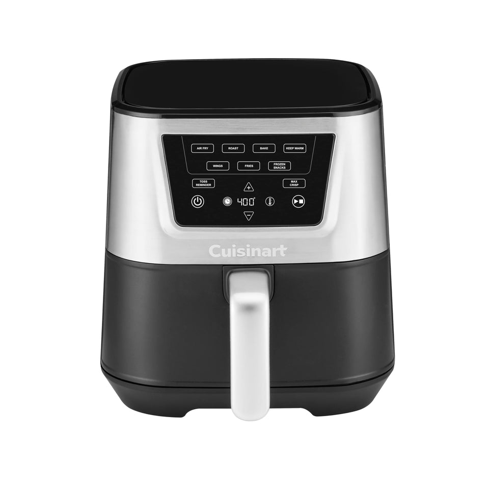 Cuisinart air fryer 6-quart basket front view for crisp, oil-free meals