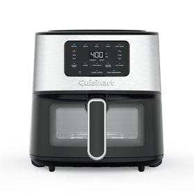 Cuisinart air fryer 6-qt basket ideal for family meals with less oil